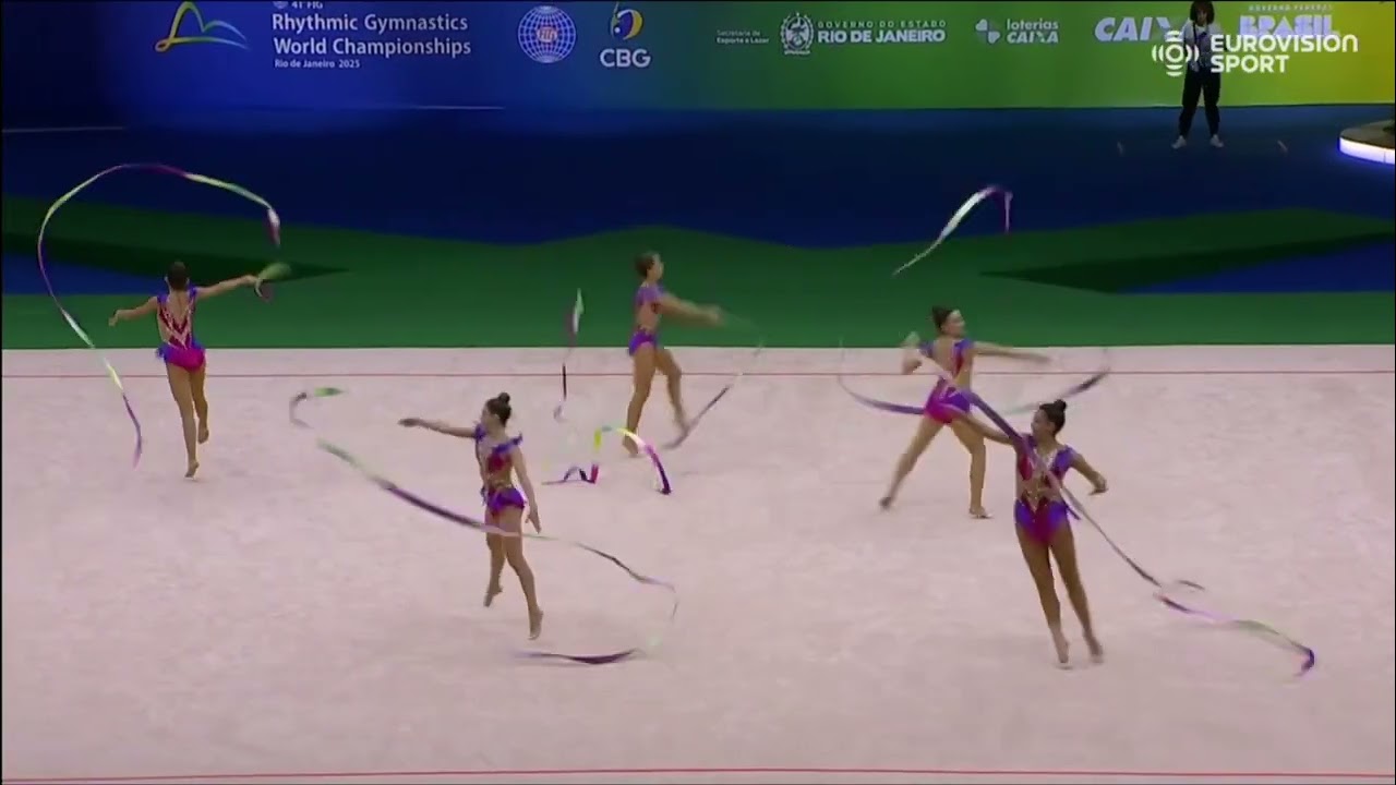🇨🇾 CYPRUS - 15.000 -*AA* - 5 Ribbons (Fita/Cinta) - World Championship Rio 2025