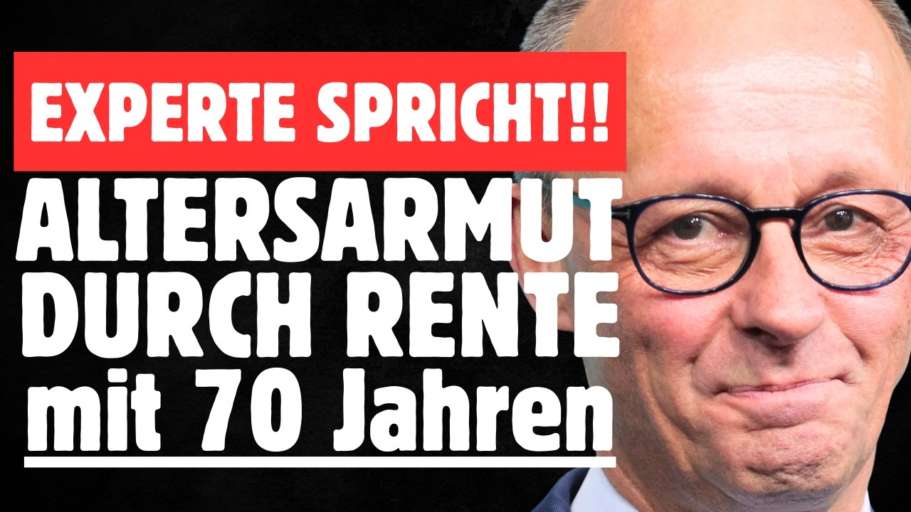 🔥ALTERSARMUT EXPLODIERT: MERZ PLAN IST RUIN MILLONEN DEUTSCHER🔥