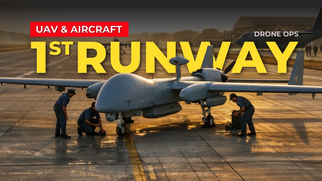 Defence Updates - India UAV Runway, Tejas Engine Facility In India, IAF New Facility Near LAC