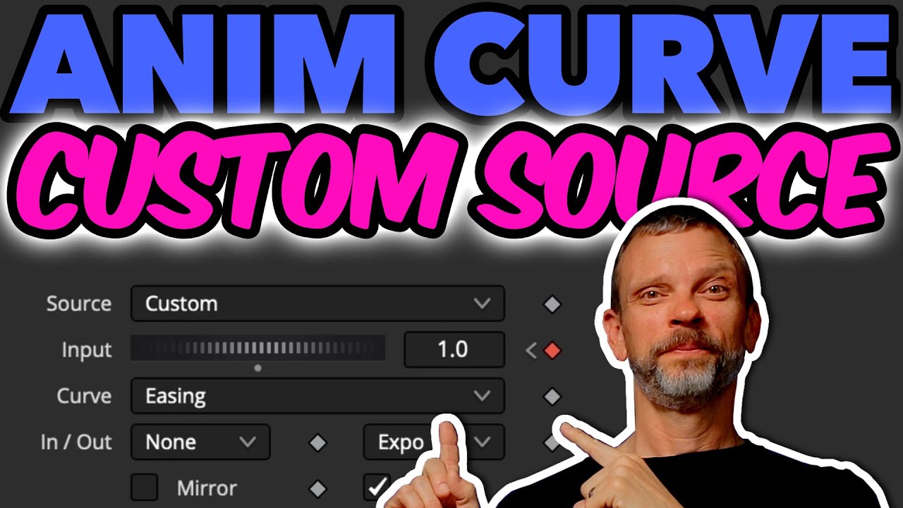 Custom Source ⇨ Curve Shape 📈 Anim Curves ⚙️ What & Why❓ DaVinci Resolve Fusion