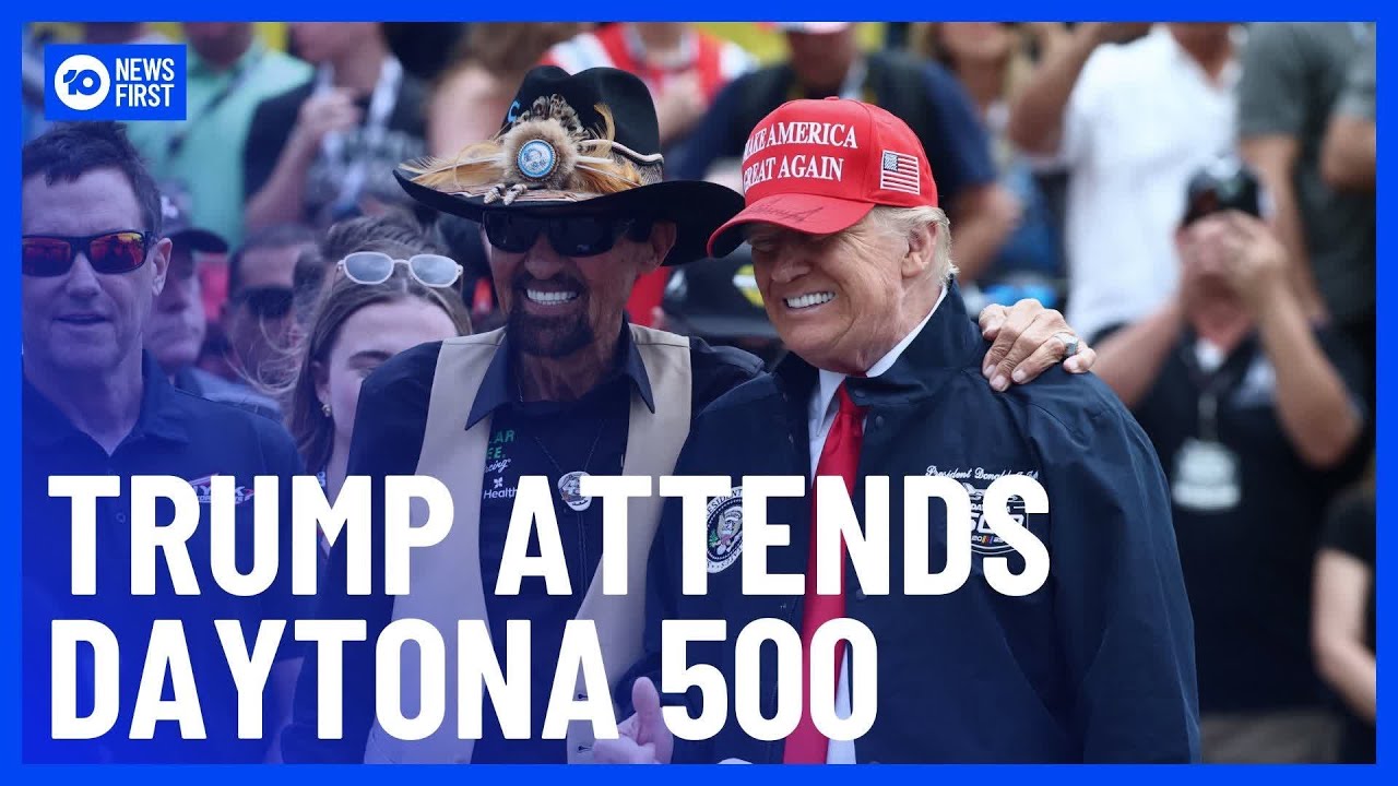 Trump Attends Daytona 500, Opponents Challenge Executive Orders | 10 News First