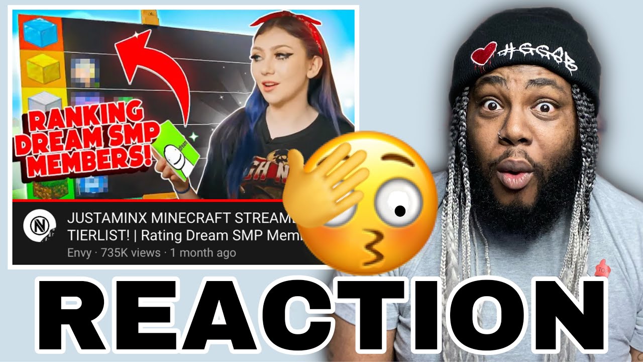 JUSTAMINX MINECRAFT STREAMER TIERLIST! | Rating Dream SMP Members | JOEY SINGS REACTS