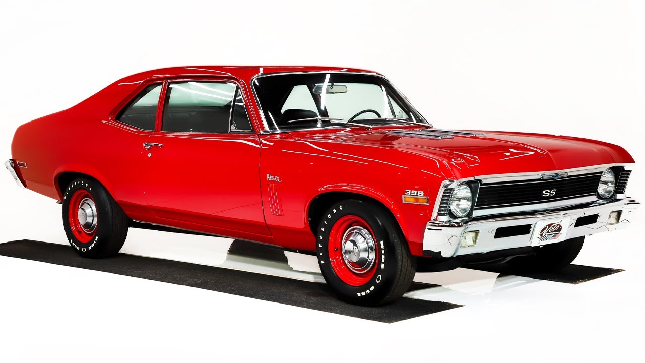 Chevrolet Nova SS 396 L78 1970 года продаётся в Volo Auto Museum (V22051)