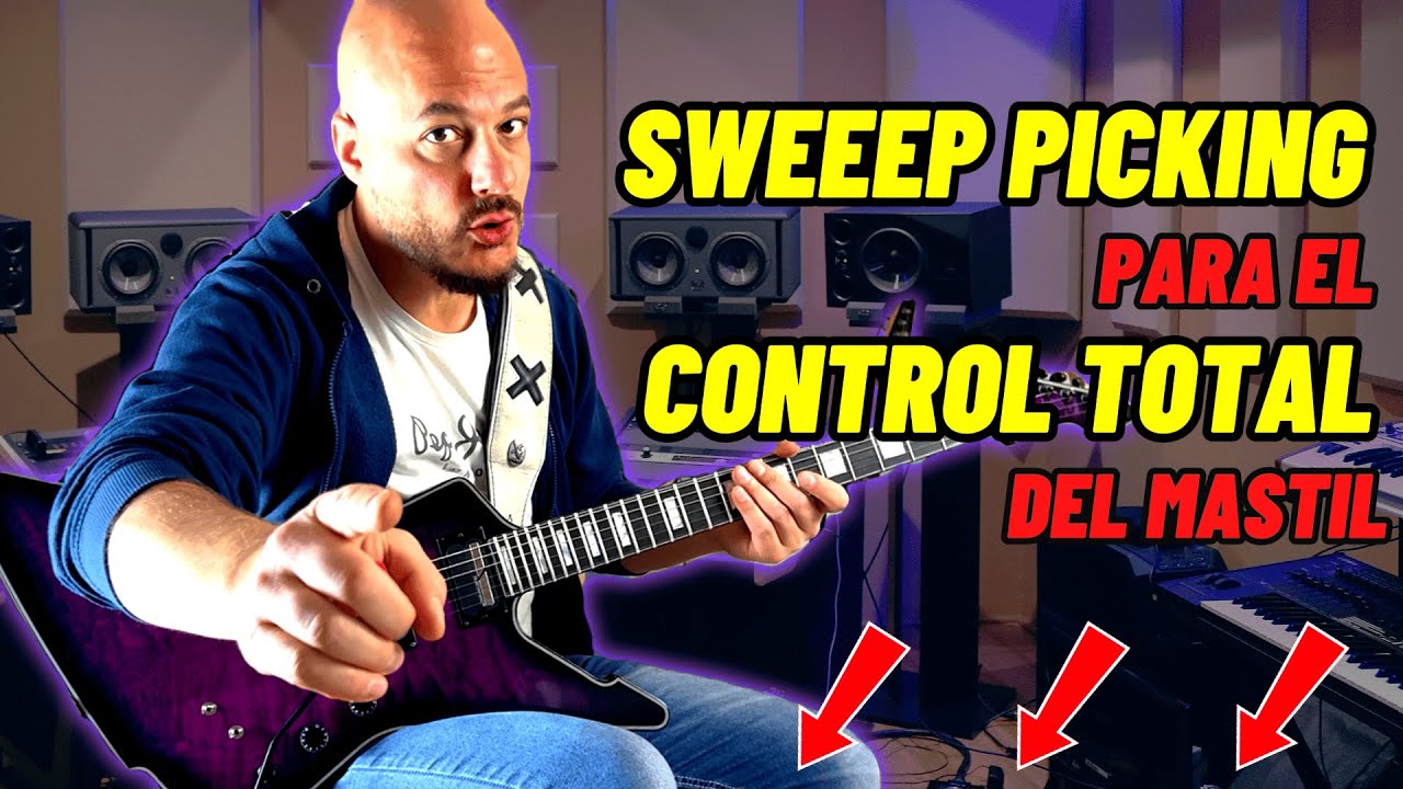 😈 Sweep Picking: Cómo los Guitarristas Profesionales Surfean el mástil 🔥