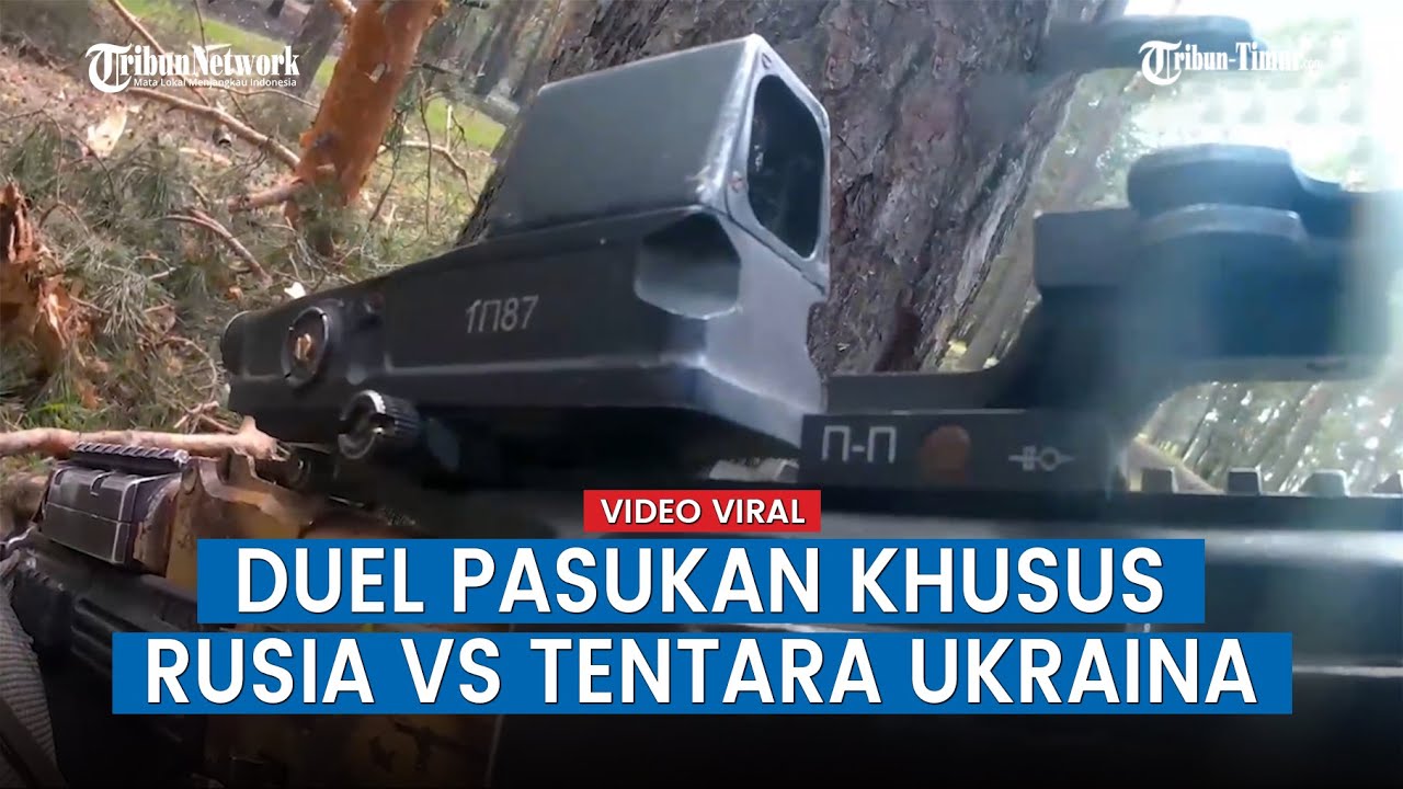 Tentara Rusia Baku Tembak dengan Tentara Ukraina, Korban Terkapar