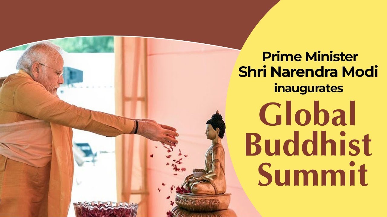 PM Shri Narendra Modi inaugurates Global Buddhist Summit | PM Modi | BJP Live