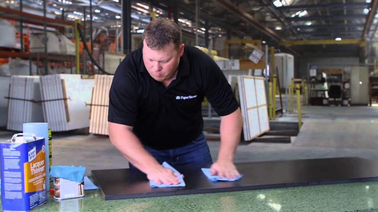 Paperstone Finishing Video