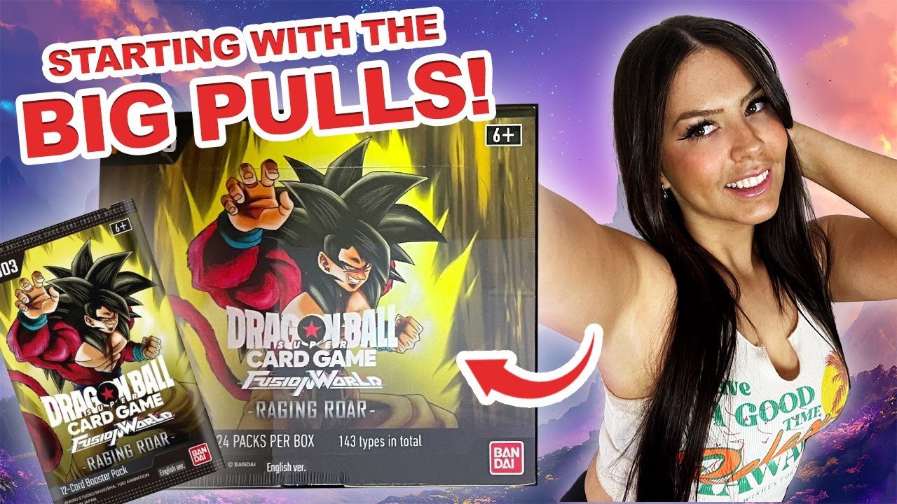 *NEW* It's Time For Raging ROAR! | Dragon Ball Super Card Game Fusion World | FB03