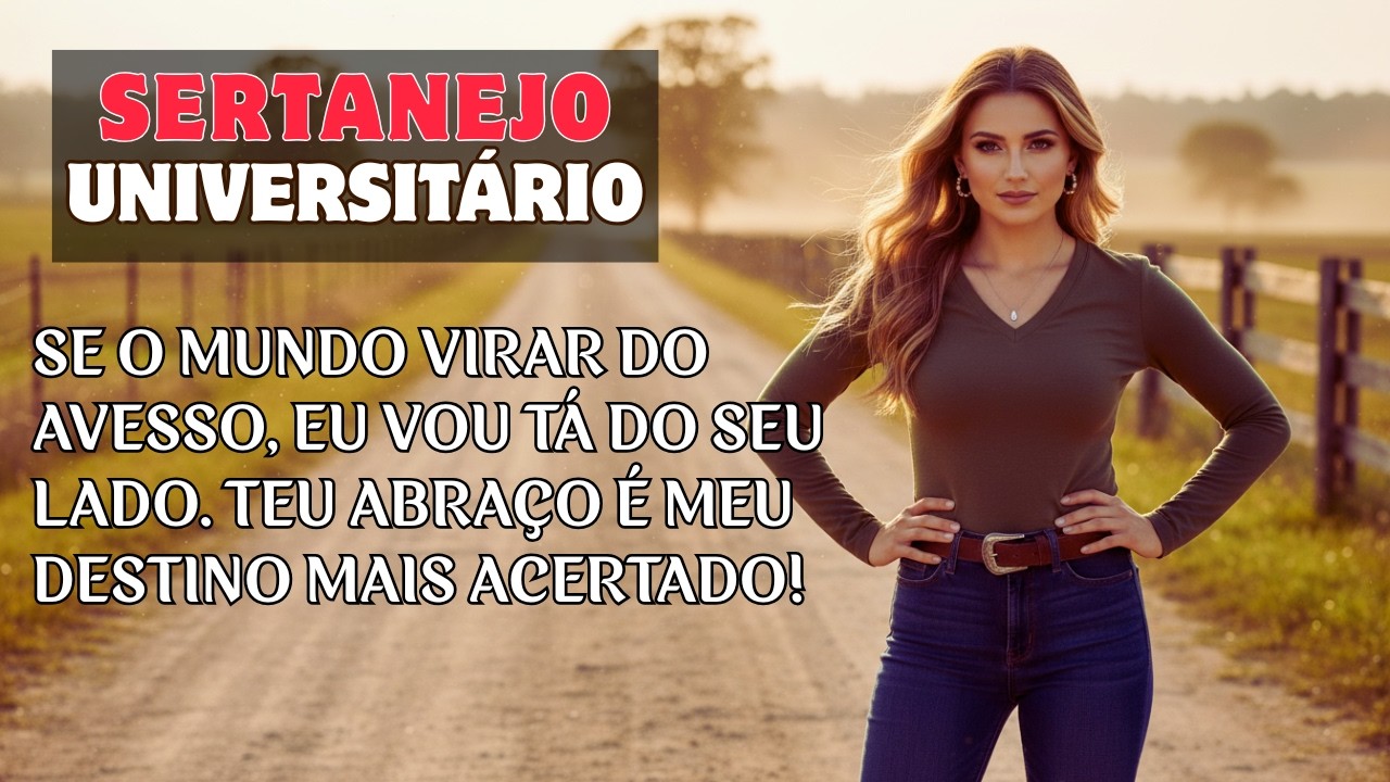 SERTANEJO UNIVERSITÁRIO | Se o mundo virar do avesso, eu vou tá do seu lado
