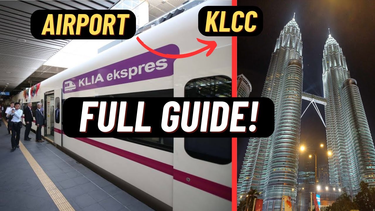 Как добраться из Терминала 2 аэропорта Куала-Лумпур до KL Sentral и KLCC (шаг за шагом)