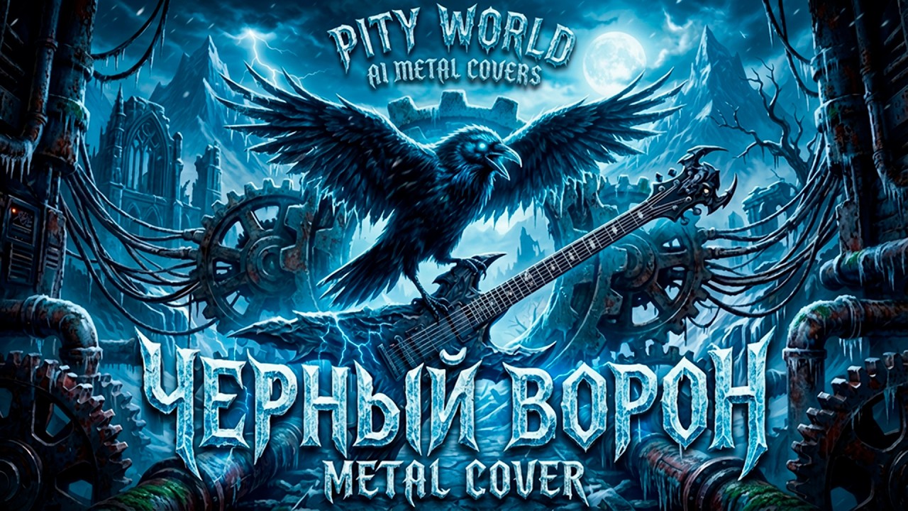 Pity World - Чёрный ворон | AI Metal Cover