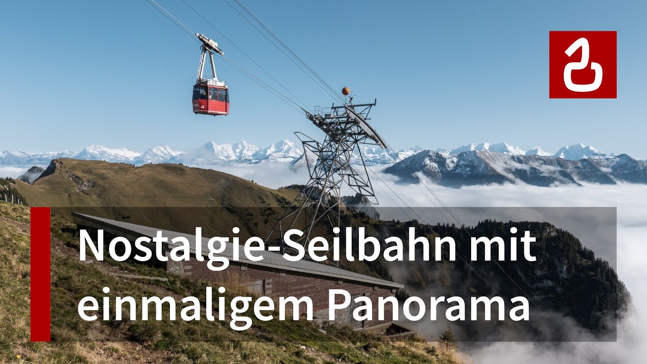 Erlenbach - Stockhorn | Seilbahn-Klassiker im Berner Oberland | Blick auf Eiger, Mönch & Jungfrau