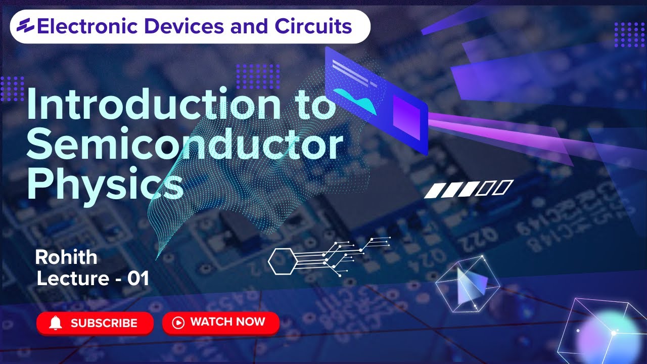 1-Semiconductor Physics Introduction | Core Placements, College Exams GATE & IES Core Concept