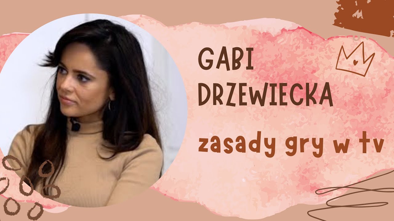 Gabi Drzewiecka: W TVP chcieli, żebym była pogodynką