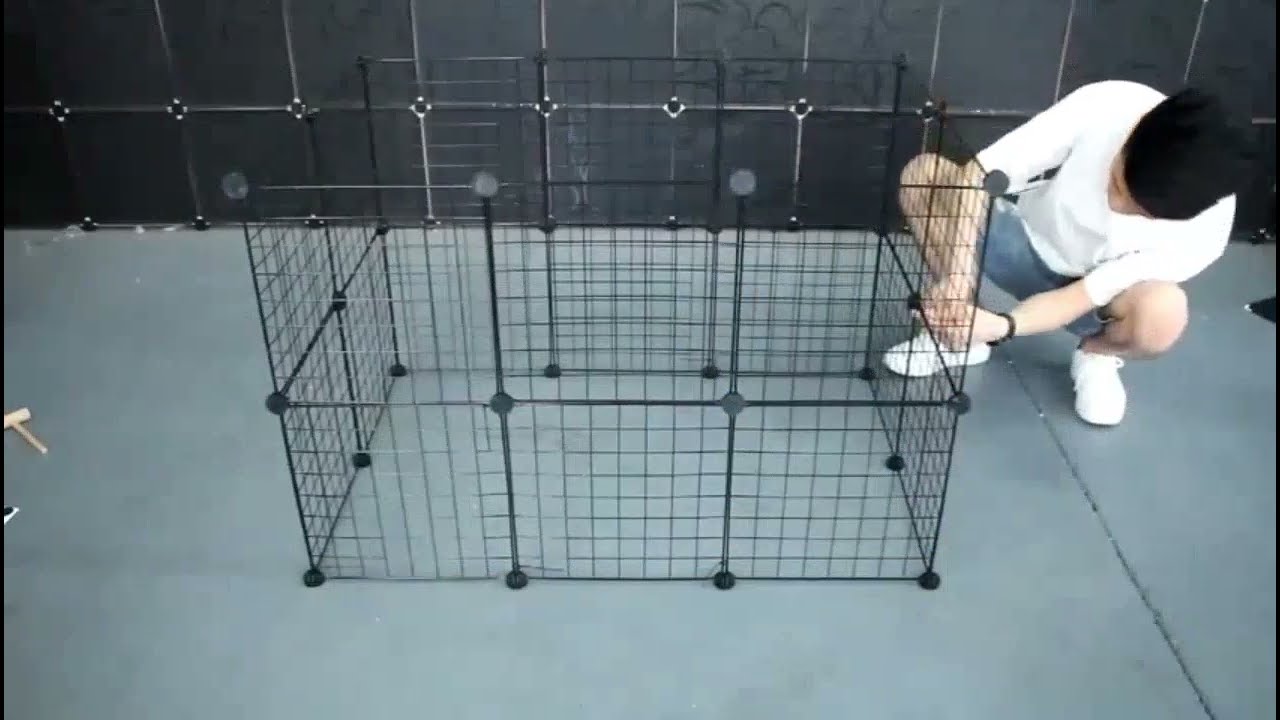 DIY組合鐵片圍欄