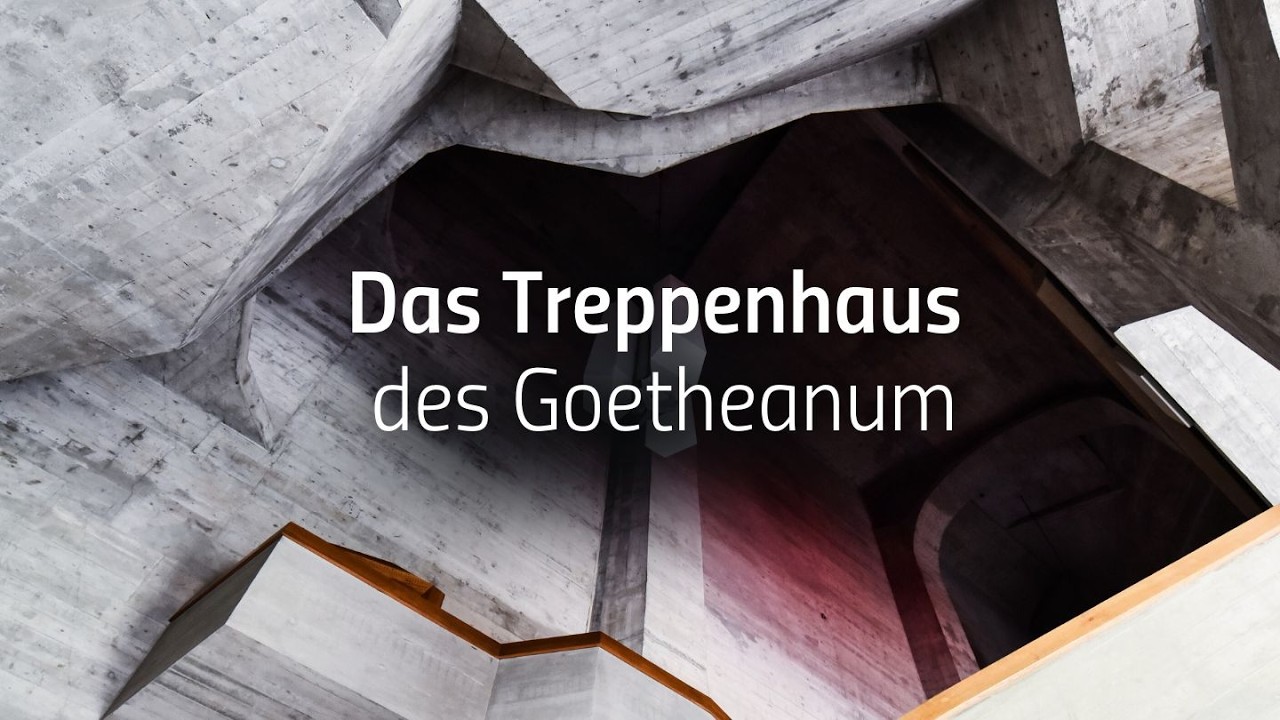 Das Treppenhaus des Goetheanum
