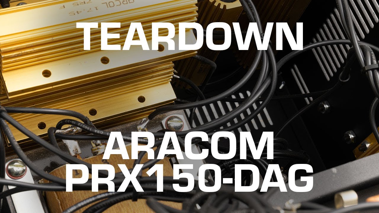 Aracom PRX150-DAG Attenuator Teardown! See what's inside!