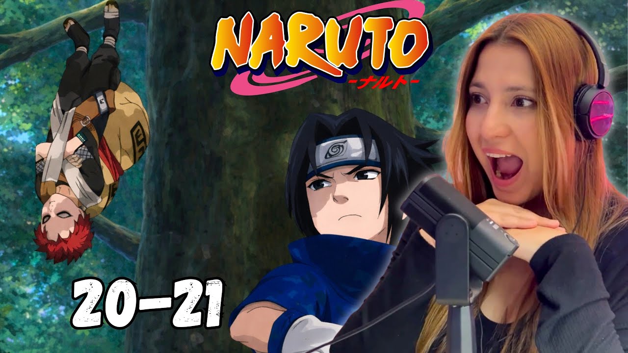 COMIENZAN LOS EXAMENES CHUNIN😍💥Reacciono por primera vez a NARUTO Capitulo 20-21