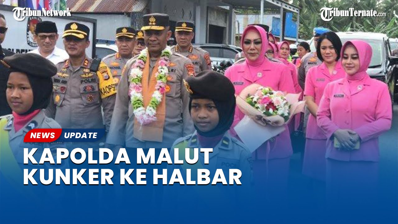 Tindak Lanjut Instruksi Pimpinan, Kapolda Maluku Utara Kunker ke Halmahera Barat