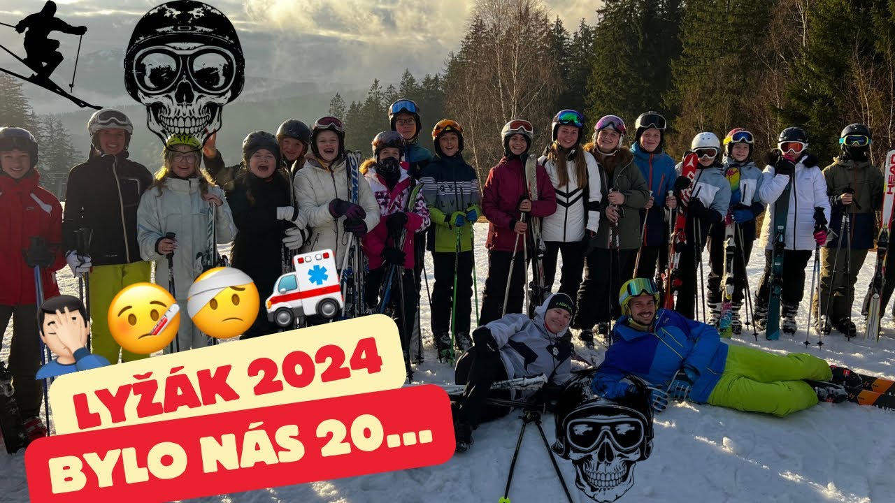 Lyžák 2024 - Bylo nás 20  _ZŠ ZBŮCH