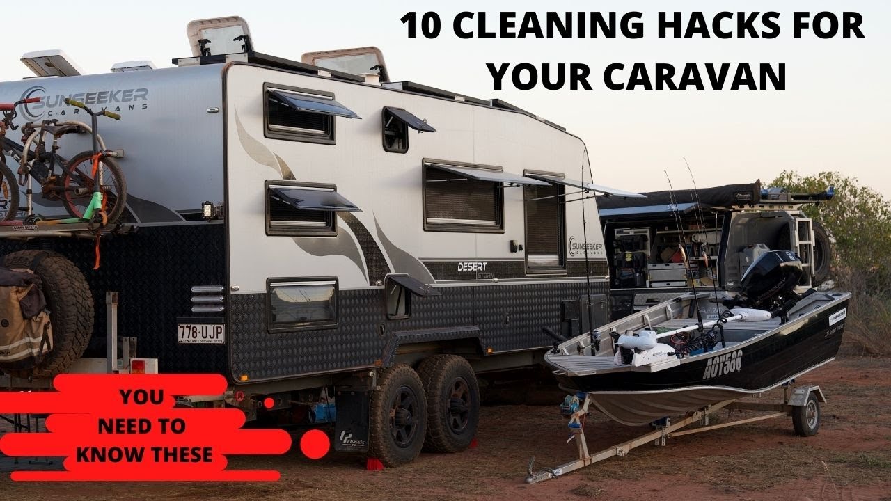 10 Cleaning hacks for your Off Road Caravan  - YOU NEED TO KNOW THESE!! Roadtrip Australia