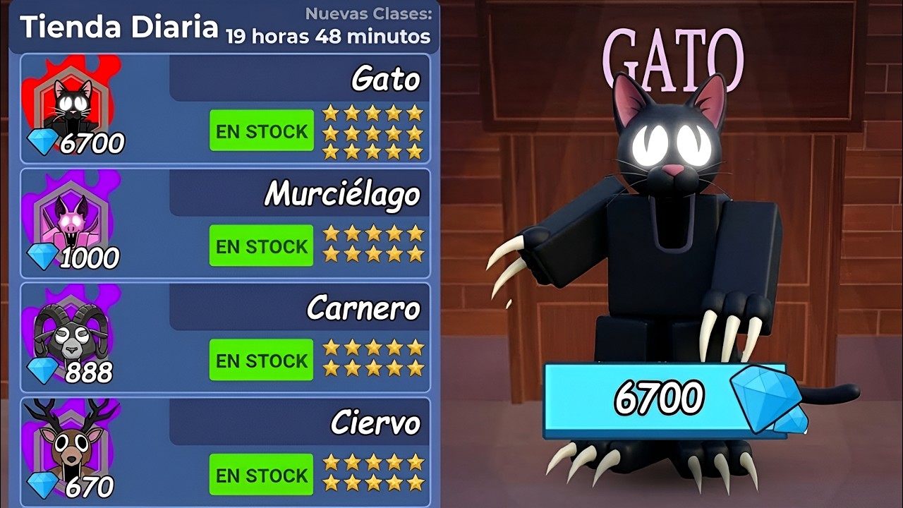 99 Noches… Pero Puedes COMPRAR Clases de Monstruos!