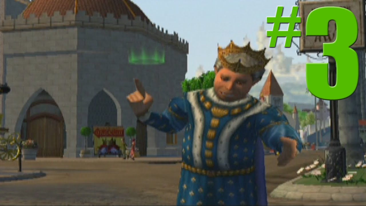 Shrek 2: Game Walkthrough Part 3 - Far Far Away - No Commentary Gameplay (Gamecube/Xbox/PS2)