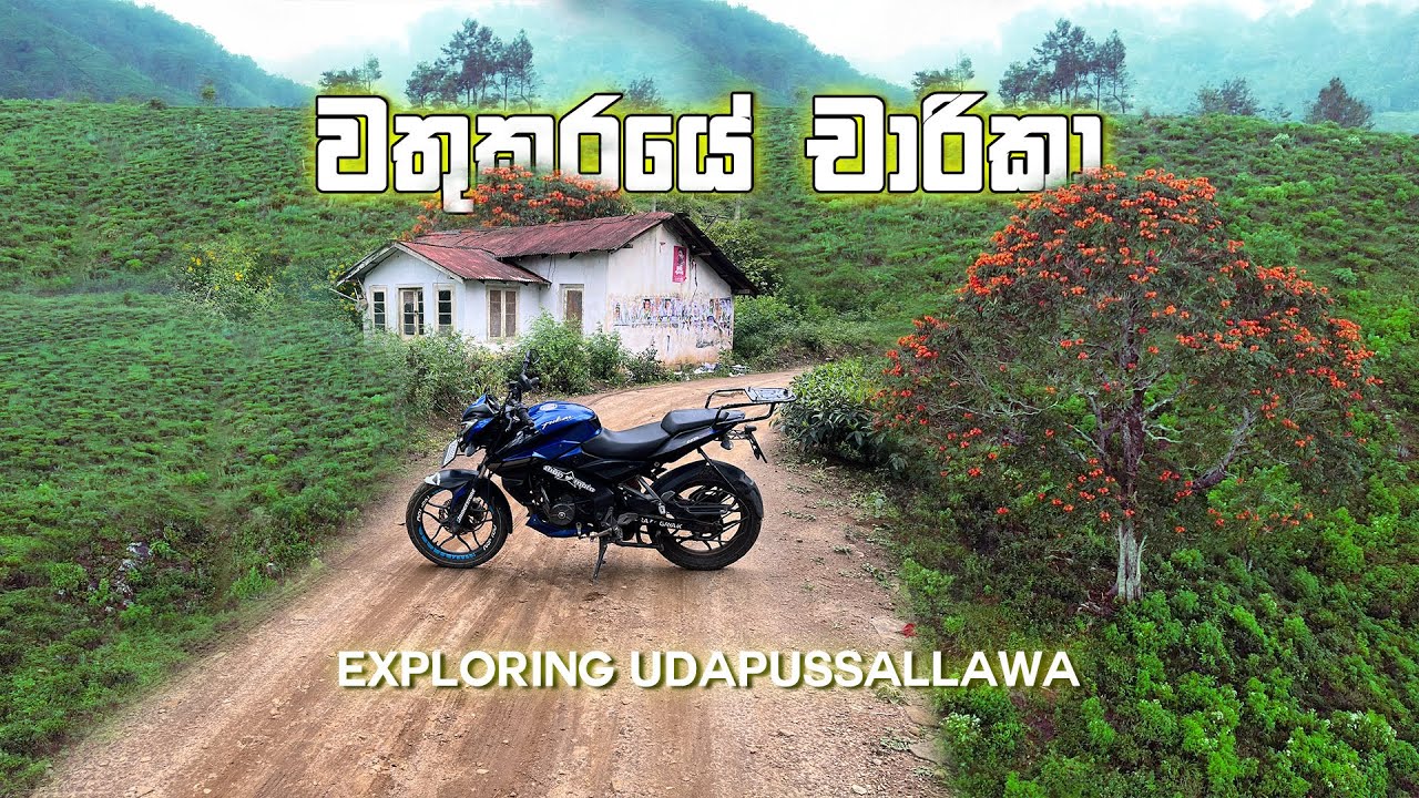 Exploring unknown trails arround Udapussallawa