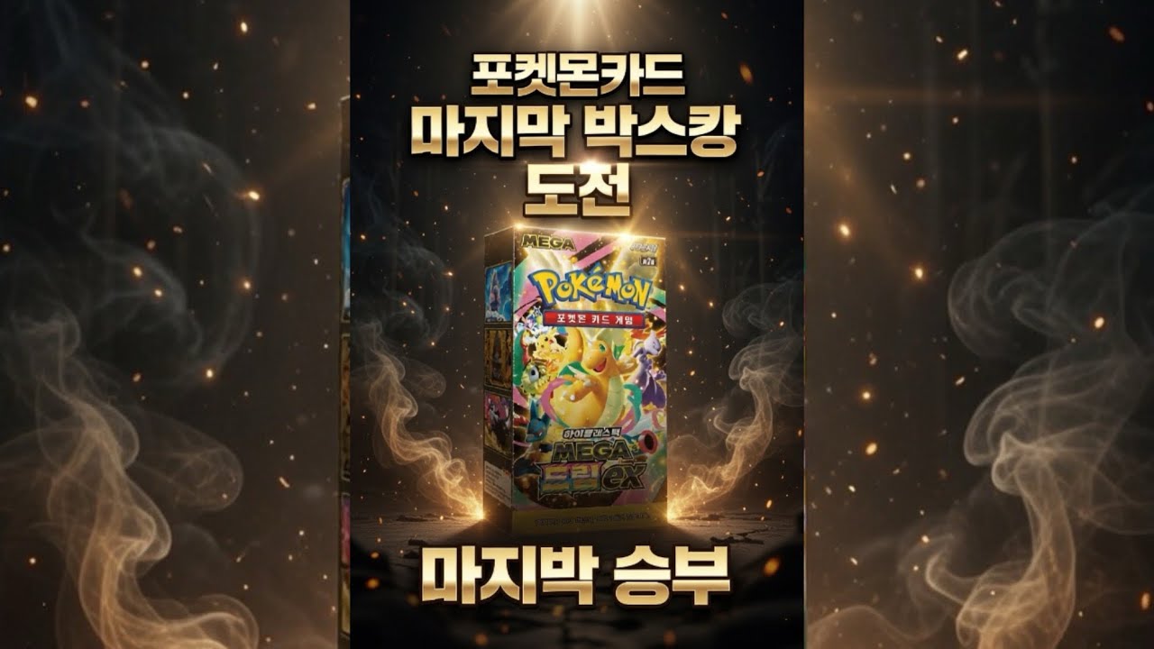 🎁 멘탈 걸고 깝니다… 메가드림 EX 최종 박스