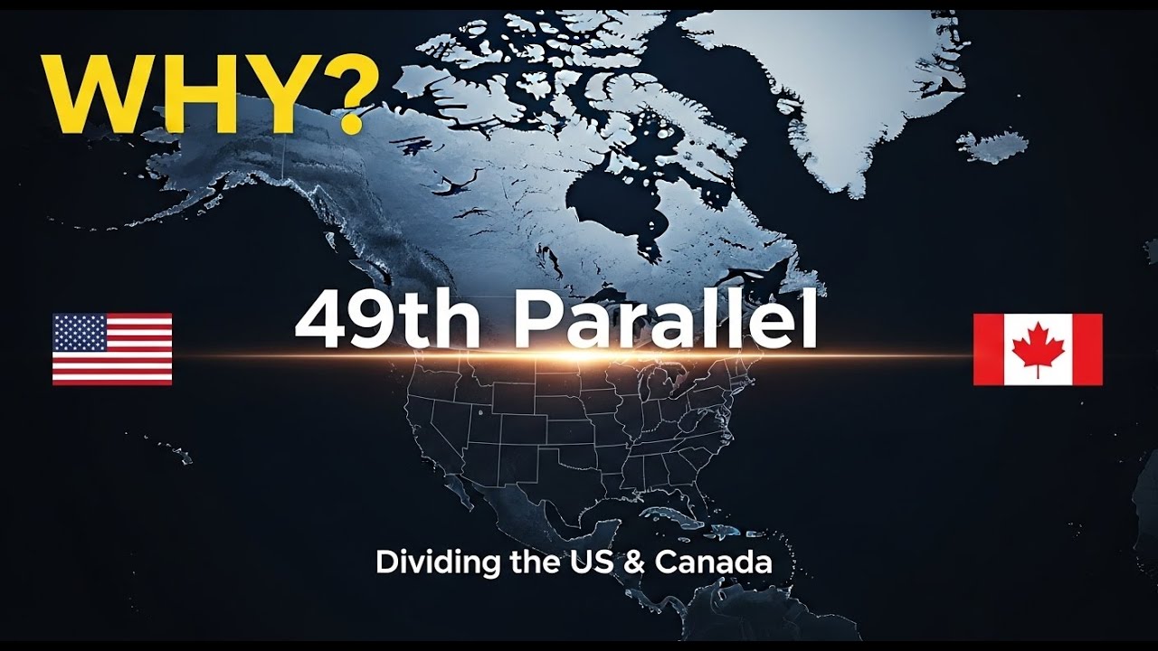 Почему 49-я параллель является границей между США и Канадой?