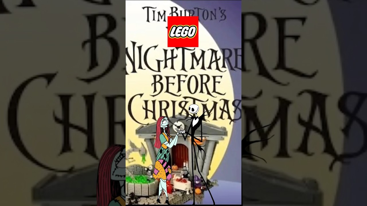 Lego News 2024 The Nightmare before Christmas set is finally coming 3rd September #lego #lego2024