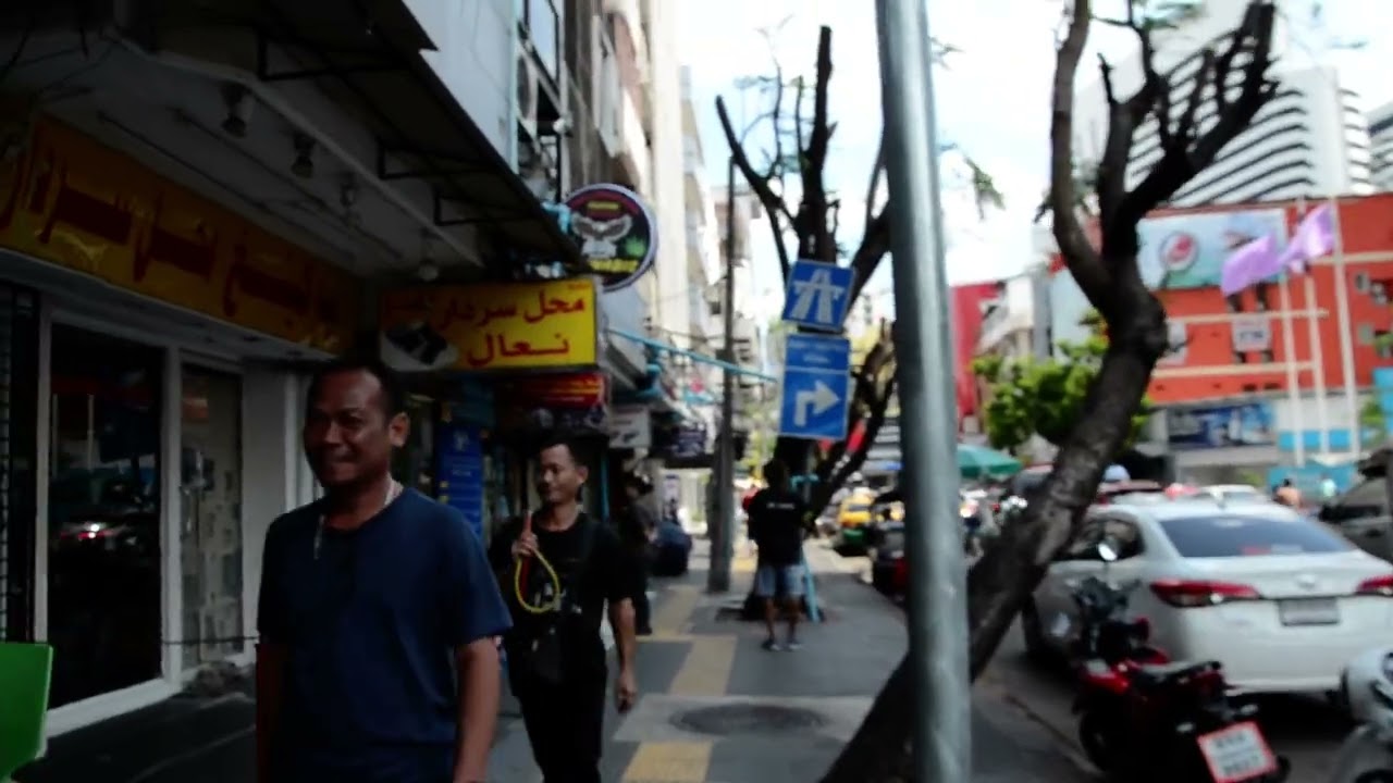 شارع العرب بانكوك تايلاند 🇹🇭 جولة بمنطقة نانا 2025 #trending #travel #shortsfeed