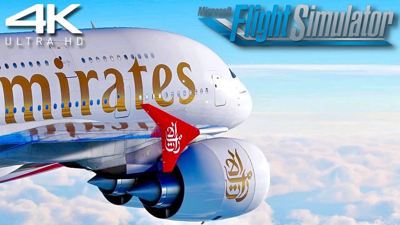 Emirates A380 | Dubai ✈️ Kuala Lumpur | An MSFS Realistic Experience | 4K | GeForce RTX