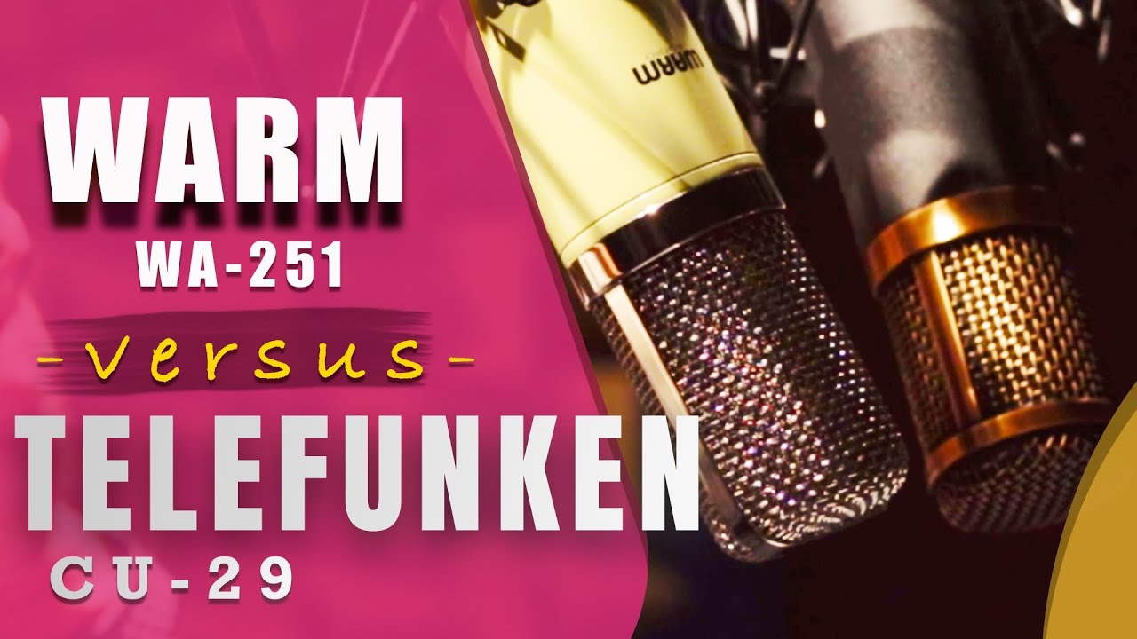 Warm Audio WA-251 vs Telefunken Copperhead CU-29  | Voice Over Mic Comparison