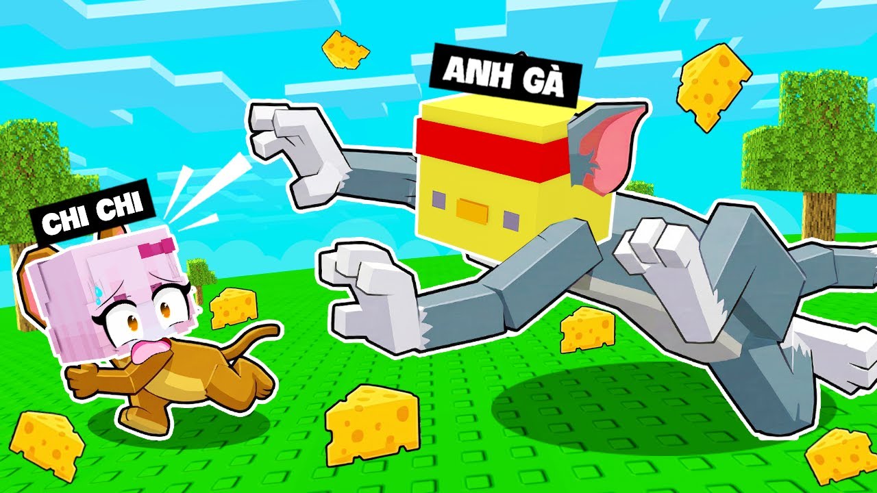 ANH GÀ VÀ CHI CHI THỬ THÁCH VỰT CHƯỚNG NGẠI VẬT PHÔ MAI SIÊU BỰA!?