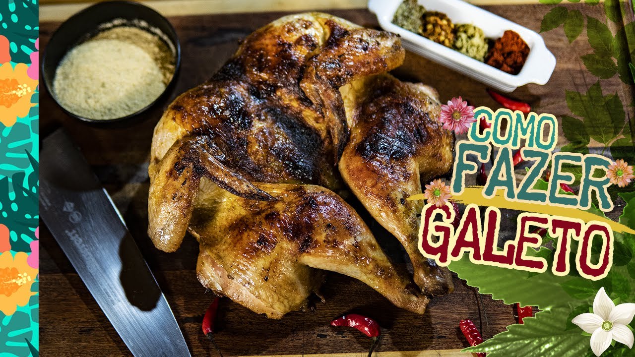Égua Doido - Como fazer Galeto (receita de frango de padaria)