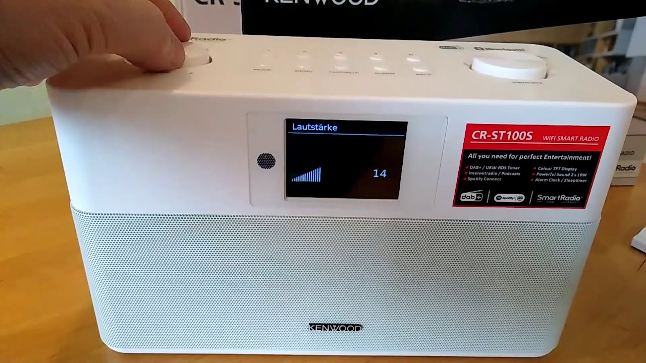 Kenwood CR-ST100S - Unboxing & erste Eindr&uuml;cke/first impression