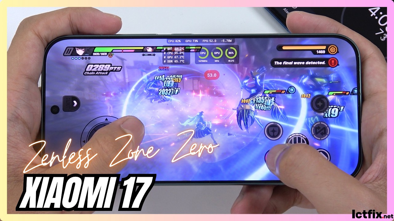 Xiaomi 17 Zenless Zone Zero Gaming Test | Snapdragon 8 Elite Gen 5, 120Hz LTPO 🔥