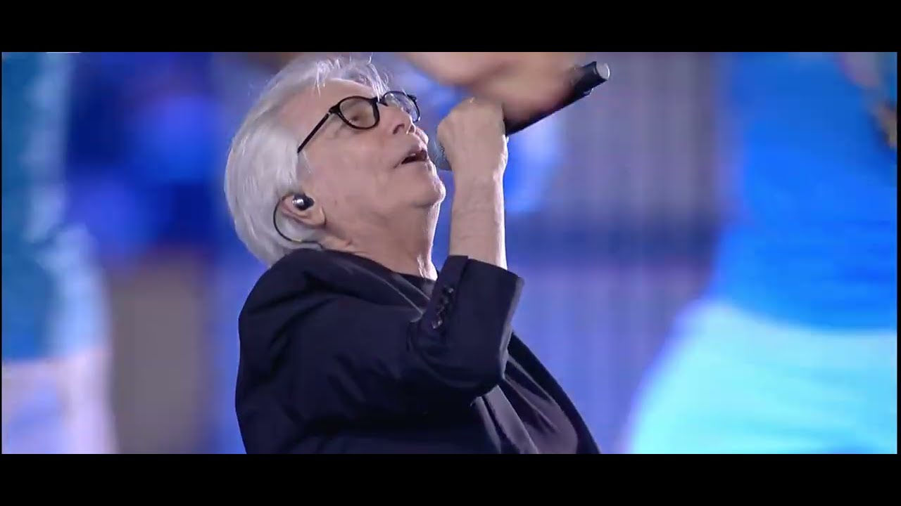 Festa Scudetto - Nino d'Angelo canta l'inno del Napoli - Napoli Campione d'Italia 22/23