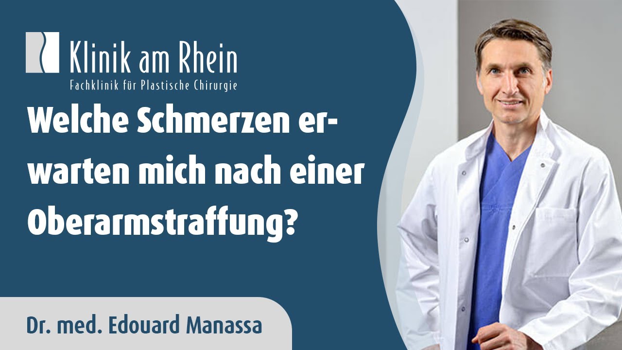 Welche Schmerzen erwarten mich nach einer Oberarmstraffung? | Klinik am Rhein
