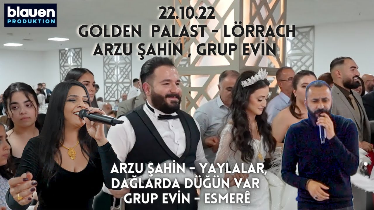Mylène & Güney 22/10/22 ELBISTAN|DENIZLI  Arzu Şahin : Halay Potpori.  Grup Evrim, Esmerê