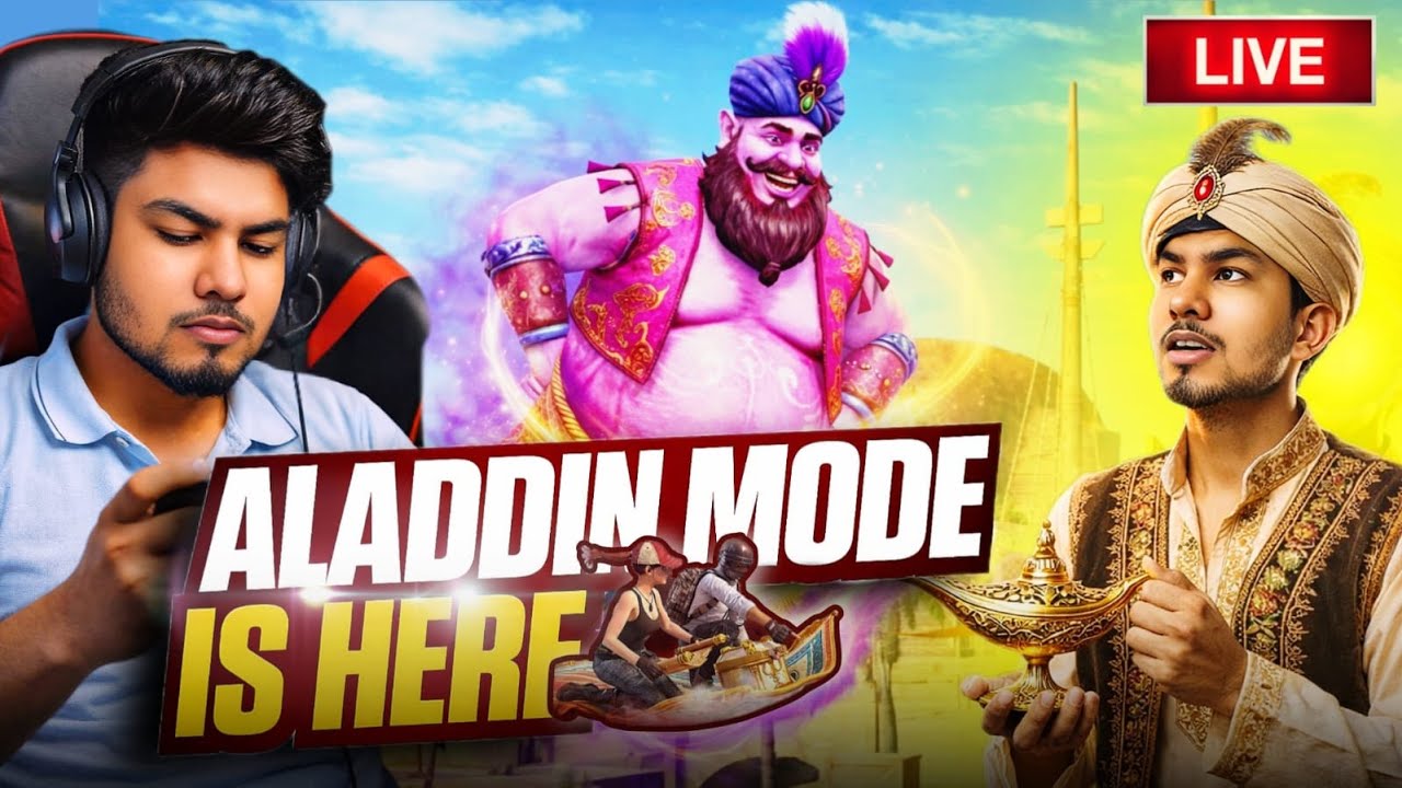 NEW ALADDIN MODE 1 VS 1 LIVE 😱🔴#room #shortsfeed #livestream #bgmilive #giveway #livegaming