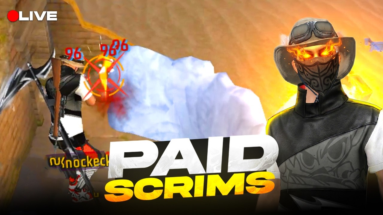 Paid Scrims & 4x4 CS Custom 🔴LIVE - தமிழ் | Ft.VishvaX
