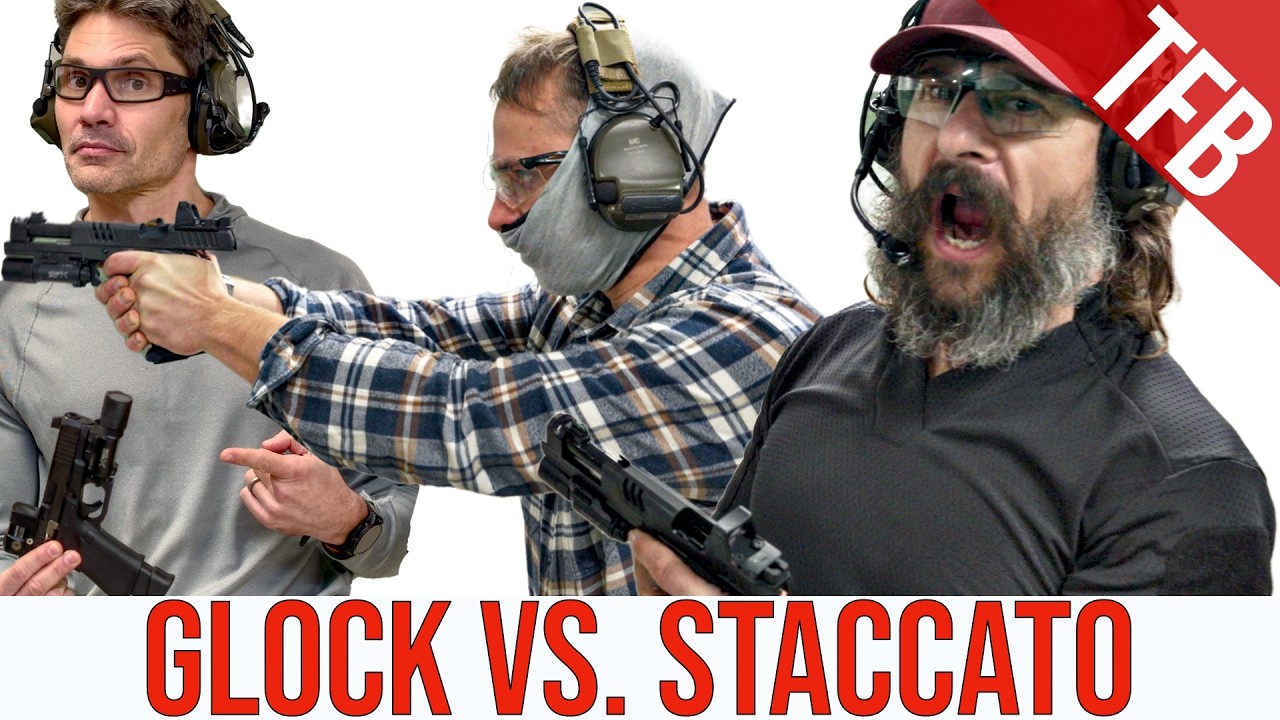 Мы сравнили Glock 19 за 650 долларов и Staccato XC за 4300 долларов.