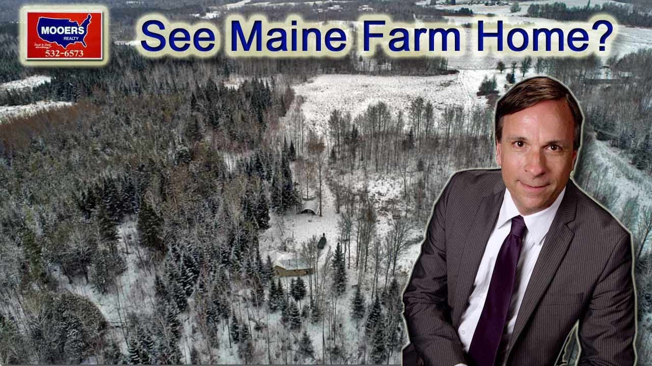 Small Farm In Northern Maine | 40 Acres ME Homestead