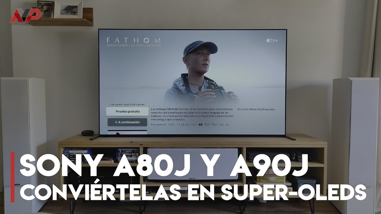 Convierte tu Smart TV Sony A80J o A90J en una SuperOLED