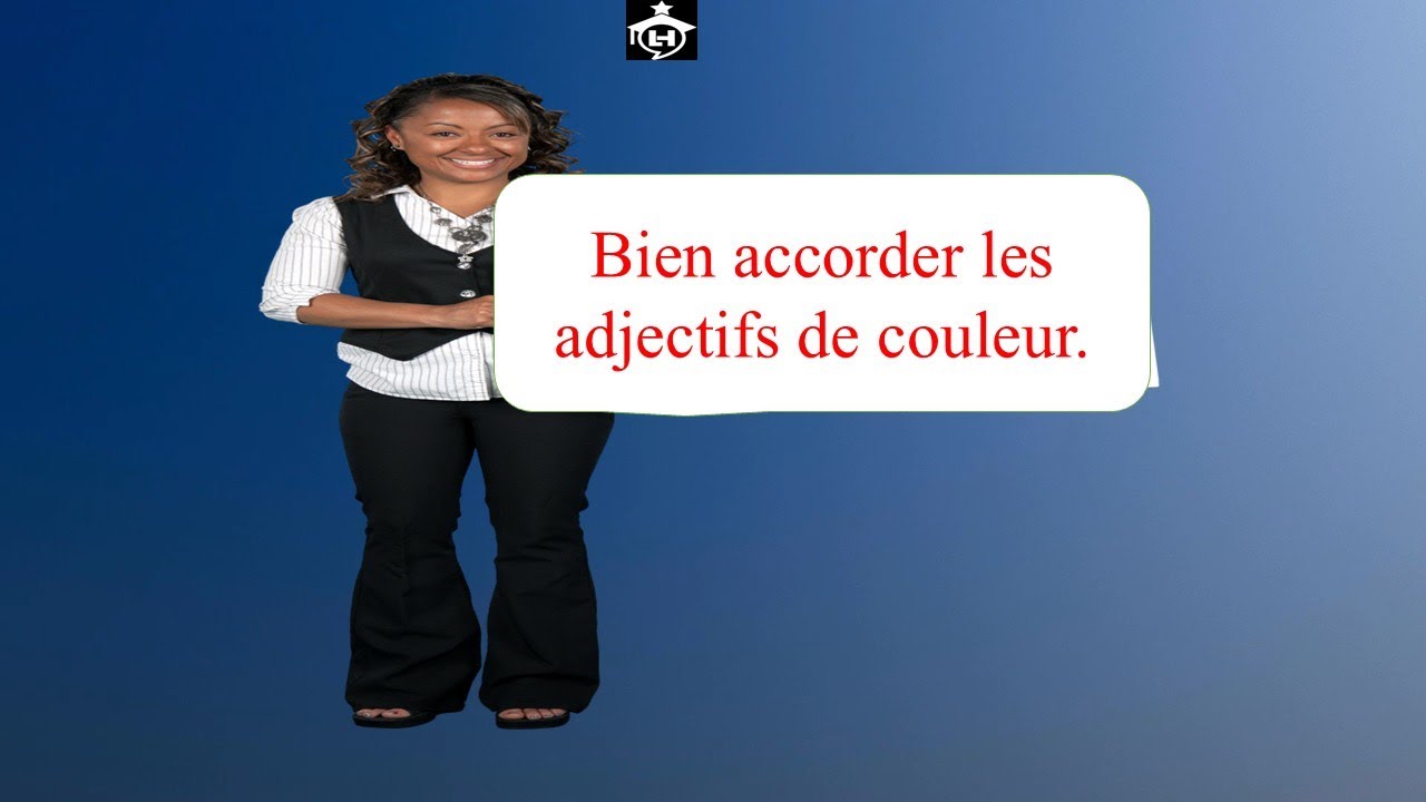 Les adjectifs de couleur