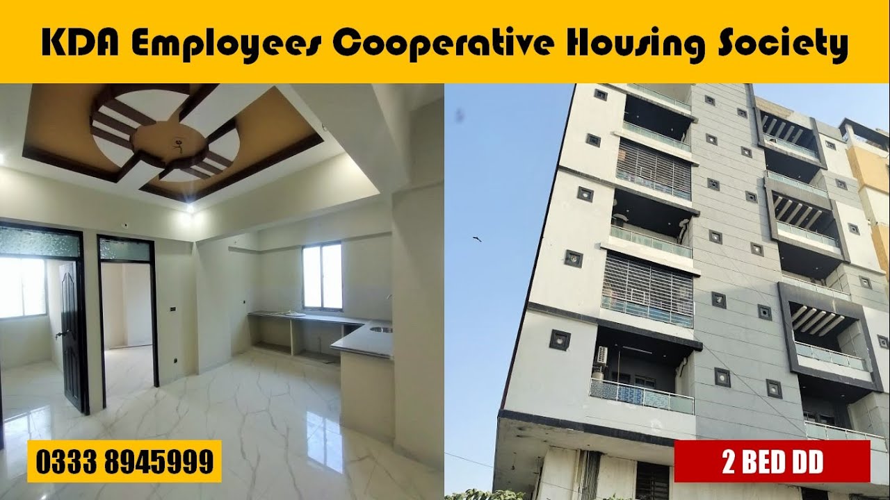 KDA Employees Cooperative Housing Society Scheme 33 , West Open 2 Bedroom Apartment