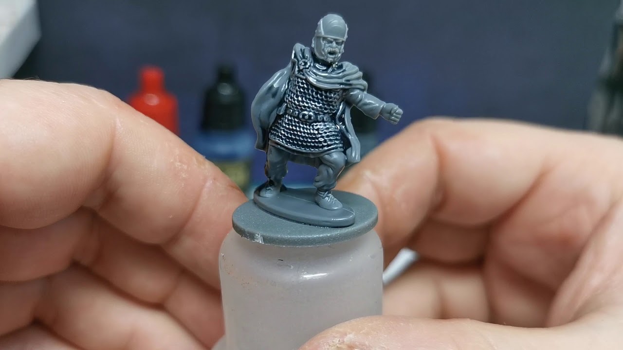 How to paint chainmail on miniatures (the easy way).