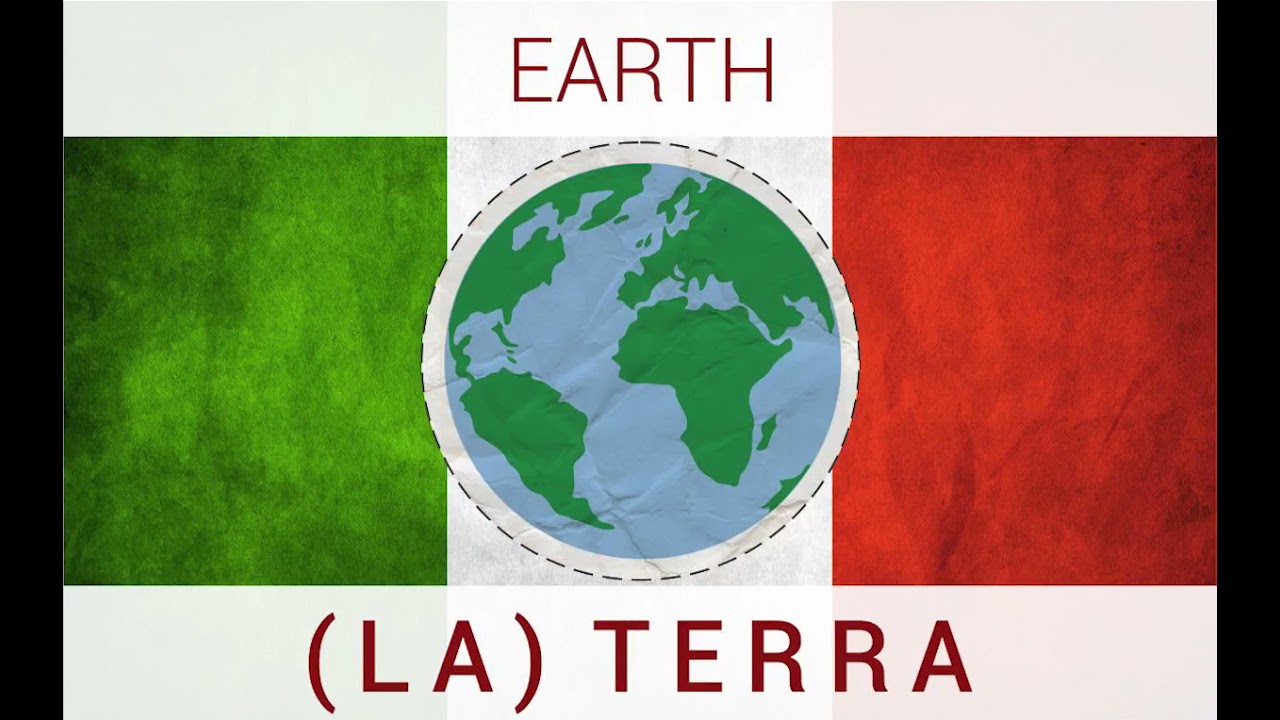 Italian - Learn three new words every day - Day 13